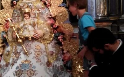 No puede ver pero si conocer a la Virgen.