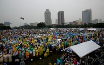 Entre 6 y 7 millones de personas en Misa final en Filipinas
