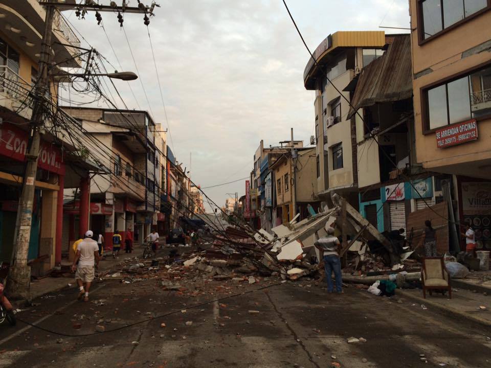 Terremoto Ecuador