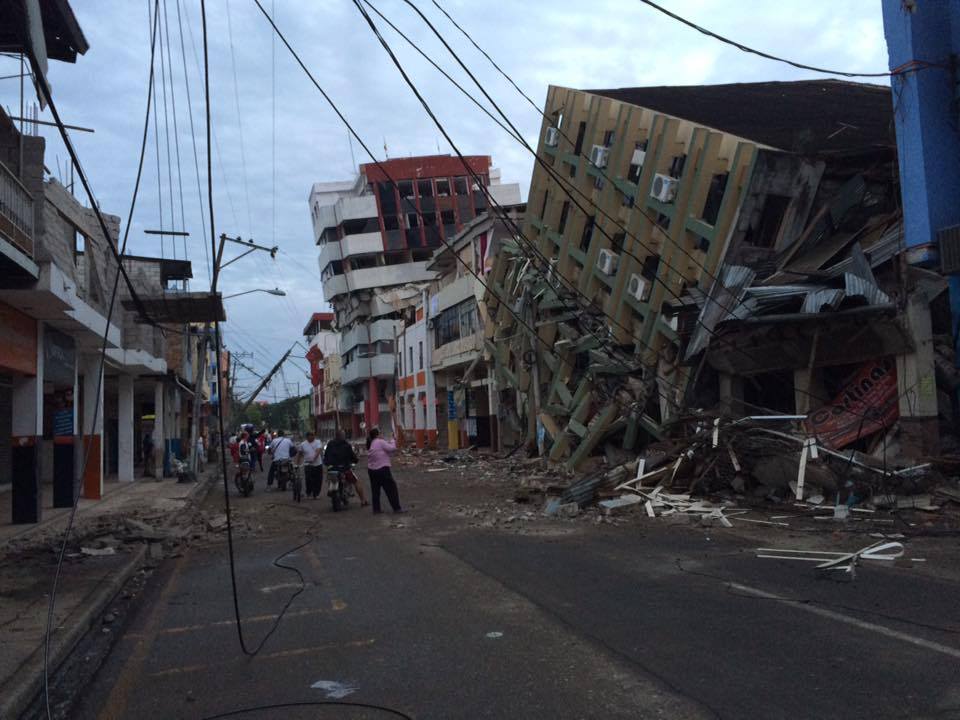 Terremoto Ecuador