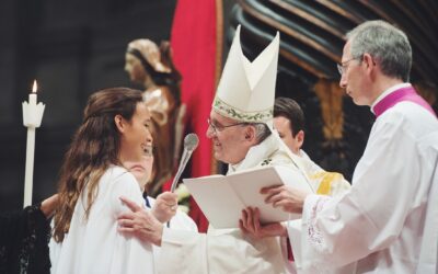 Ser bautizada por el Papa… ¡como si se parase el tiempo! (Alejandra Cacheiro).