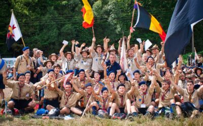 Un campamento de 12.000 scouts católicos