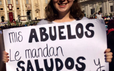 ¡El Papa me sonrió!