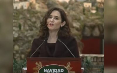 Ayuso reivindica una perspectiva cristiana de la NavidadSin Autor