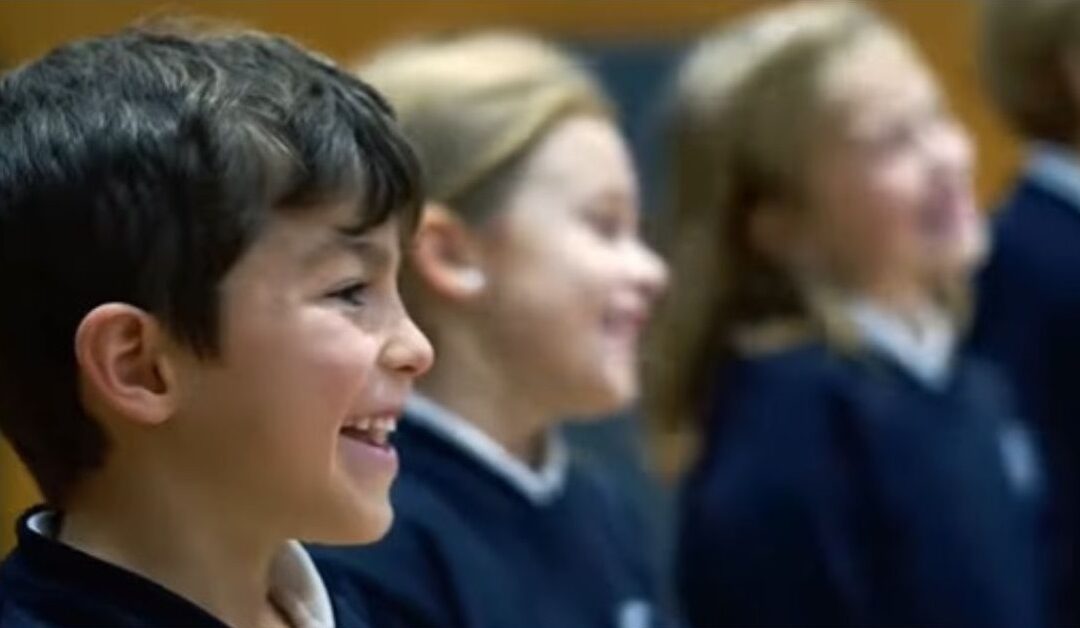 Empezamos con los villancicos con el Colegio Irabia-IzagaSin Autor