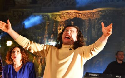 Adrián Salzedo, interpreta a Jesús en «Viacrucis, el Musical»Sin Autor