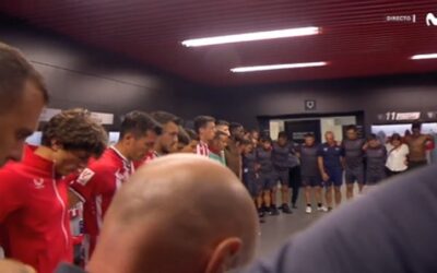 El Athletic sigue rezando el Padrenuestro antes de cada partidoSin Autor