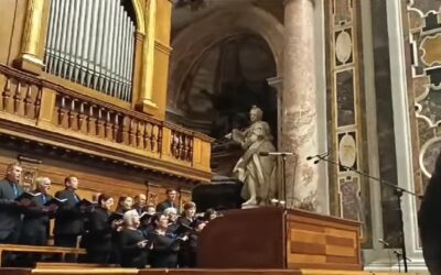 El Coro de Fuentearmegil canta en el VaticanoSin Autor