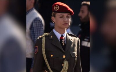 La princesa Leonor lleva un Rosario en la muñecaSin Autor