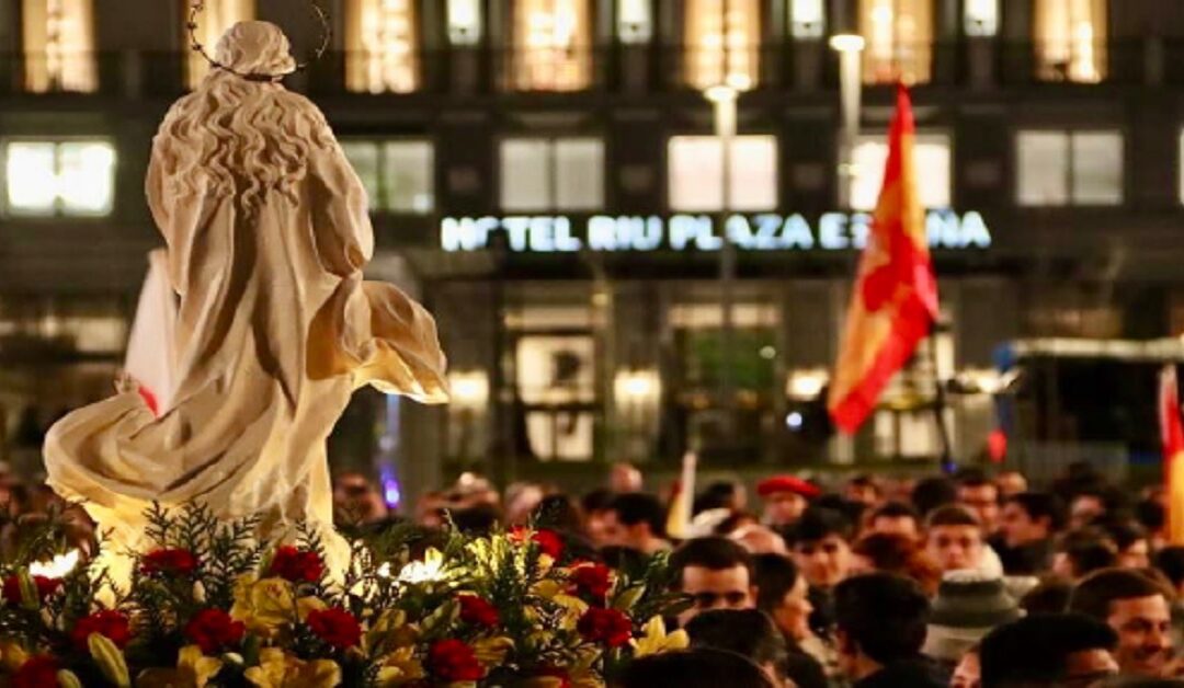 Madrid acoge la 5ª edición del Rosario por la juventudSin Autor