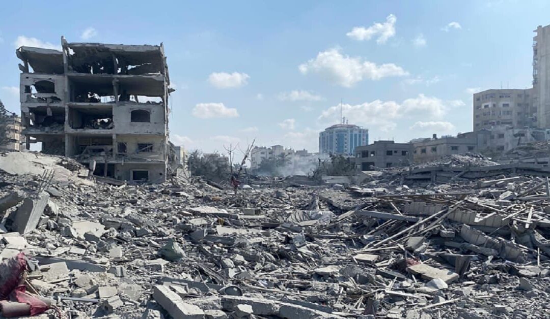 Gaza: la llamada del Papa, un matrimonio y un bebé, en medio de la guerraSin Autor