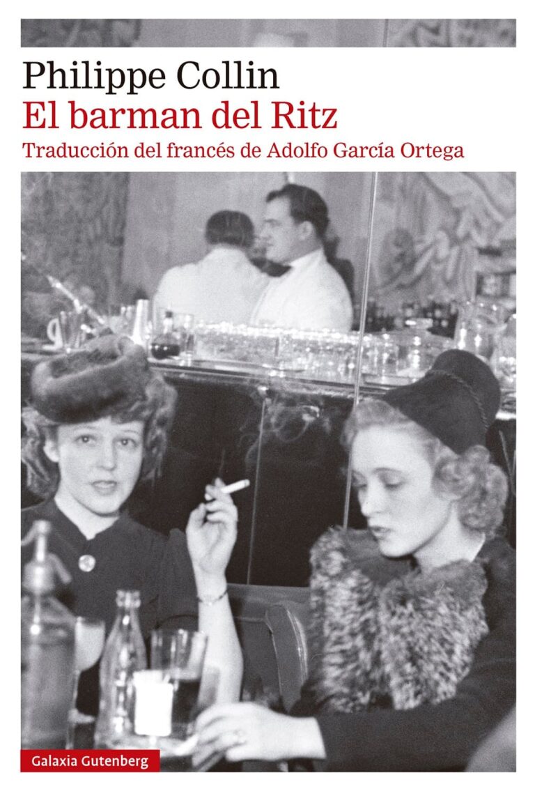 «El barman del Ritz».  Philippe Collin