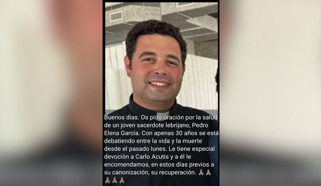 Rezamos por el padre Pedro Elena #RezamosContigoSin Autor