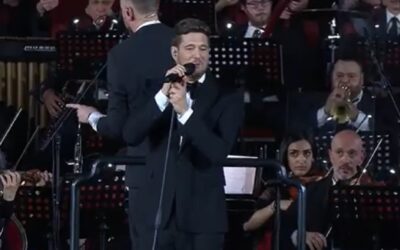 El Papa Agradece a Bublé en el Concierto con los PobresSin Autor